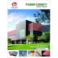 Colored Fibre Cement Cladding Sheet, Coloured Fiber Cement Board